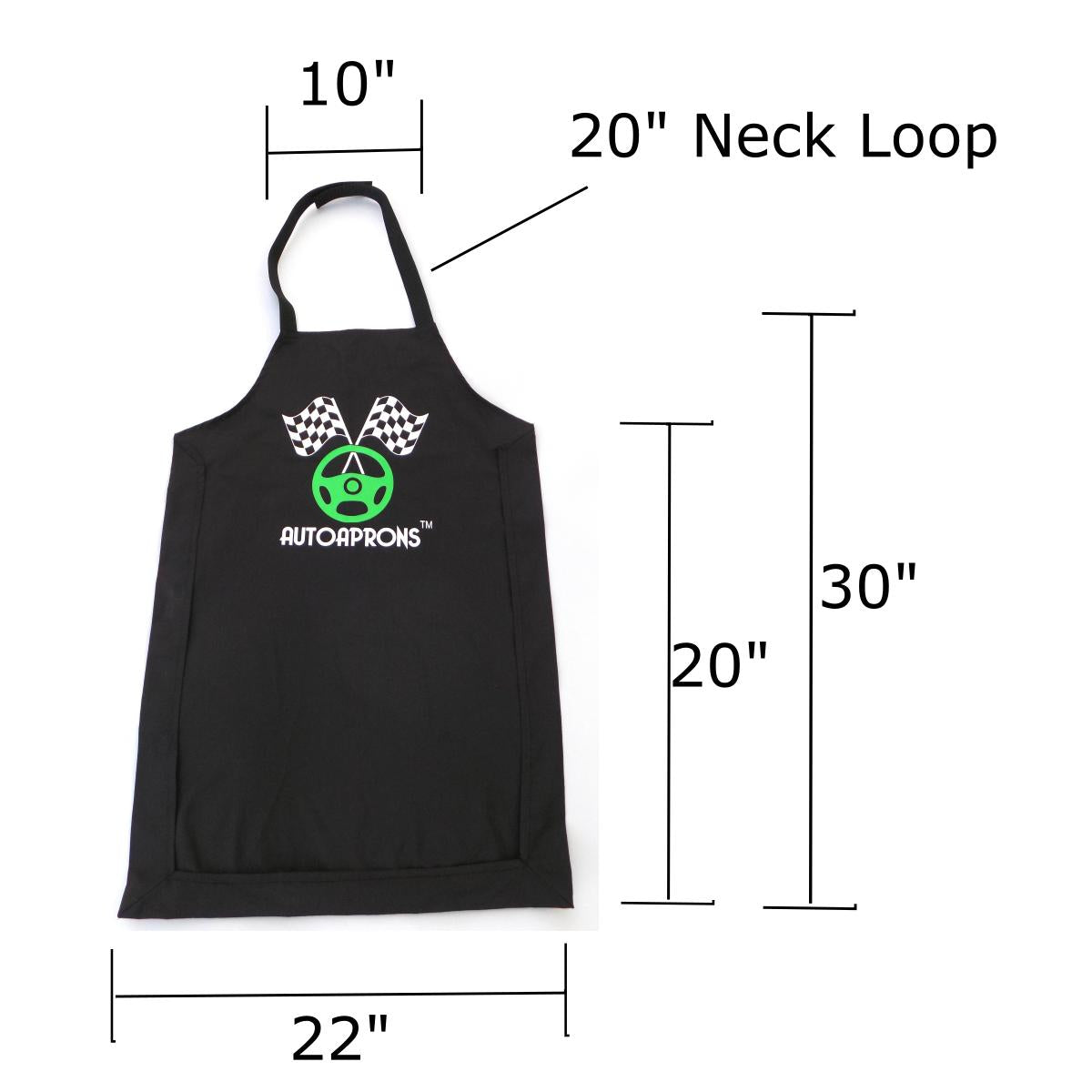 AutoAprons Travel Bib | Clothing Protector Apron